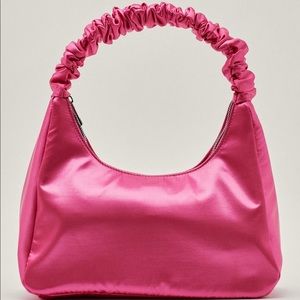 Satin Hot-Pink Hand Bag 💕